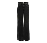 Only - Hope - Jeans a fondo ampio neri-Nero W25 L32