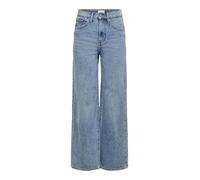 Only - Hope - Jeans a fondo ampio e vita alta blu chiaro W32 L34