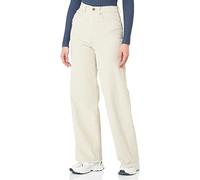 ONLY Onlhope Global Ex HW Wide Cord Pnt Pantaloni Larghi e a Vita Alta, Farina d'avena, 36W x 32L Donna
