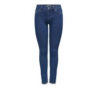 ONLY Onlhush Mid Skin Ank RW DNM Akm187 Noos Skinny, Blu Jeans Scuro, (M) W x 30L Donna
