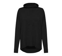 ONLY Onlibi LS Loose Long Hood CC Knt Maglione Lavorato a Maglia, Nero, S Donna