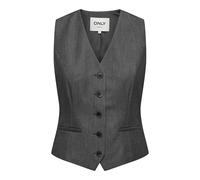 ONLY ONLIRIS-Hattie Waistcoat TLR, Grigio scuro mélange, 46