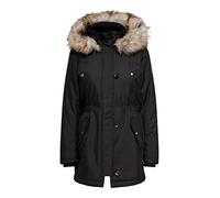 ONLY ONLIRIS Parka CC OS Otw Giacca, Nero, XXL Donna