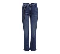 ONLY Onljaci MW STR Lank DNM JNS Azg Jeans, Media Blu Denim, 28W x 32L Donna