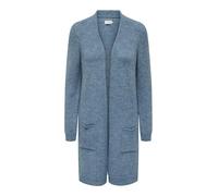 Only Onljade L/S Cardigan Knt Noos, Maglione Cardigan Donna, Storm Blue Melange, S