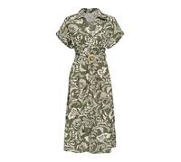 ONLY ONLJAKIRI Lino Vestito Lungo | Regular Fit, Maniche corte, Lunghezza media, Casual, Temperatura massima 30°C ciclo normale