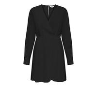 ONLY Onljane Life L/S Jayde Dress Wvn, Nero, L Donna