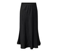 ONLY Onljane Life Long Bias Skirt Ptm Gonna, Nero, M Donna