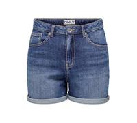 ONLY Onljosephine Stretch Shorts DNM Azg Noos Pantaloncini di Jeans, Blu, M Donna