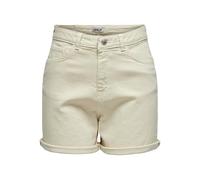 Only Onljosephine - Pantaloncini Elasticizzati DNM Azg Noos, Beige., S