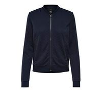 ONLY Onljoyce LS Bomber Noos, Felpa Donna, Blu (Night Sky), 42 (Taglia Produttore: X-Large)