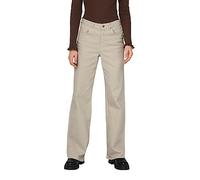 ONLY Onljuicy HW Wide Leg DNM Reabox Noos, Jeans Donna, Natur, 28W / 34L