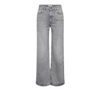 ONLY Onljuicy HW Wide Leg Rea707 DNM Noos Jeans, Denim Grigio Medio, 27W x 34L Donna
