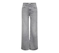 ONLY Onljuicy HW Wide Leg Rea707 DNM Noos Jeans, Denim Grigio Medio, 28W x 32L Donna