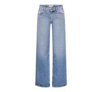 Only Onljuicy LW Wide Leg DNM Rea365 Noos Jeans Elasticizzati, Light Blue Denim, 29W x 30L Donna