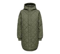 ONLY Onljuliet - Cappotto trapuntato, con zip Otw Noos, Kalamata, L