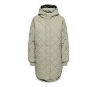 ONLY Onljuliet - Cappotto trapuntato, con zip Otw Noos, Quercia, S