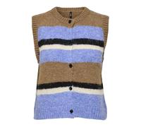 ONLY Onlkallie Sl Button Vest KNT - Gilet da donna, Cocco tostato., S