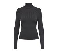 ONLY Onlkarol L/S Rollneck Knt Noos Pullover, Donna, Grigio (Asfalto), S