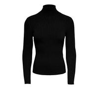 ONLY Onlkarol L/S Rollneck Knt Noos Pullover, Donna, Nero (Black Black), L