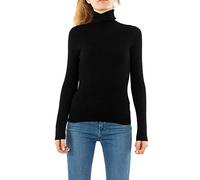 ONLY Onlkarol L/S Rollneck Knt Noos Pullover, Donna, Nero (Black Black), XXL