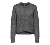 ONLY Onlkatia LS Cable O-Neck Pullover CC Knt Onlkatia LS Cable - Pullover con Scollo Rotondo Donna (Pacco da 1)