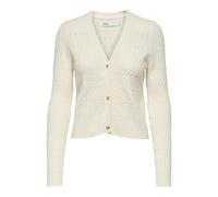 Cardigan donna con scollo a V Only Onlkatia Blanc M