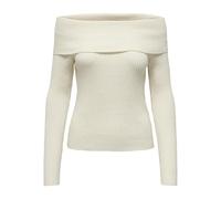 Only Katia Ls Knit Beige - Taglia M Abbigliamento Donna Maglie E Top