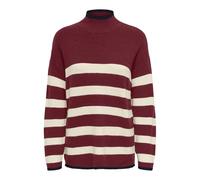 ONLY Onlkatia LS Rib CC Knt - Collo Alto da Donna, Cabernet, M