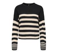 ONLY Onlkatia LS Rib Stripe O-Neck CC Knt Onlkatia LS Rib Stripe O-Neck CC Knt Donna (Pacco da 1)