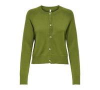 ONLY Onlkatia LS Short Cardigan CC Knt, Verde Muschio, M Donna