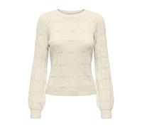 ONLY Onlkatia LS Structure O-Neck Pull CC Knt Onlkatia LS Structure O-Neck Pull CC Knt Donna (Pacco da 1)
