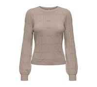 ONLY Onlkatia LS Structure O-Neck Pull CC Knt Onlkatia LS Structure O-Neck Pull CC Knt Donna (Pacco da 1)