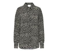 ONLY Onlkatty Life L/S Loose Shirt Ptm, Nero, S