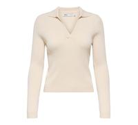ONLY Onlkaya LS Polo Pullover Knt Nca, Betulla, S Donna