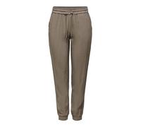 Only ONLKELDA Emery MW Pull-Up Pants Pnt Noos - Pantaloni Classici da Donna, Noce, 42W x 30L