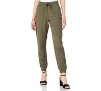Pantaloni da donna Only Kelda-Emery Pull-Up Vert 38x32