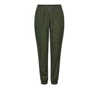 Pantaloni da donna Only Kelda-Emery Pull-Up Vert 40x34