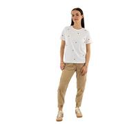 ONLY Onlketty S/S O-Neck Top Box Jrs T-Shirt, Bianco Brillante/AOP: Cuore, L Donna