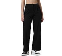 ONLY Onlkira-Mellie HW Wide Pant Pnt Noos Pantaloni, Nero, (L) W x 32L Donna