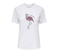 ONLY Onlkita Life Reg S/S Print Top Noos