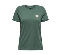 ONLY Onlkita Life S/S Top Noos, Ago di Pino, S Donna