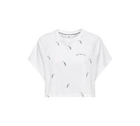 ONLY Onlkita S/S Toucans Top Box Jrs T-Shirt, Bianco, M Donna