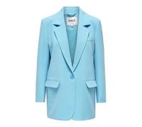 Only Onllana-berry L/S Ovs Blazer Tlr Noos, Blazer Donna, Azzurro Ciano, 36