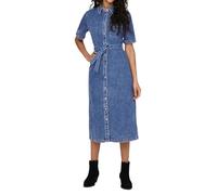 ONLY Onllana SS Long Dress DNM Rea258 Noos Abito in Jeans, Media Blu Denim, XXS Donna