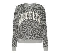 ONLY Onlleo L/S O-Neck Pullover Text Swt, Ultimate Grey, L Donna