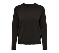 ONLY Onllesly Kings L/S Knt Noos Maglione Lavorato a Maglia, Nero-caffè Nero, S Donna