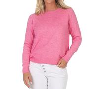 ONLY Onllesly Kings L/S Knt Noos-Maglione Lavorato a Maglia, Rosa Carmine. Dettagli: Melange, S Donna