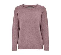 ONLY ONLLESLY Kings L/S Pullover Knt Noos Maglione, Rose BrownDettagli: Melange, M Donna