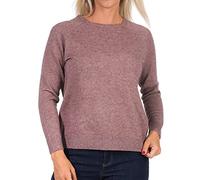 ONLY ONLLESLY Kings L/S Pullover Knt Noos Maglione, Rose BrownDettagli: Melange, S Donna